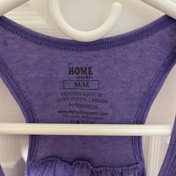 My HOME Apparel Nova Scotia Racerback Tank Top Size Medium EUC - Picture 3 of 3